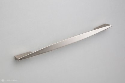 12846 мебельная ручка-скоба 320 мм никель сатиновый