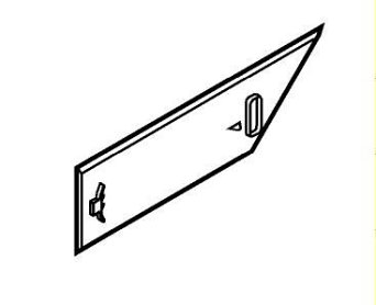 TANDEMBOX, заглушка без лого, серая, лев.