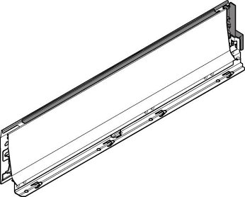 TANDEMBOX intivo, царга L 101/400мм, белая, лев.