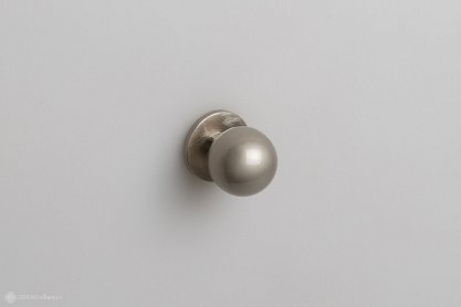 RC006 мебельная ручка-кнопка сатиновый никель