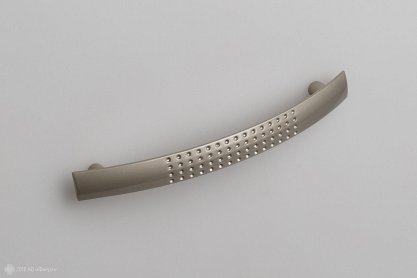 RS002 мебельная ручка-скоба 96 мм сатиновый никель