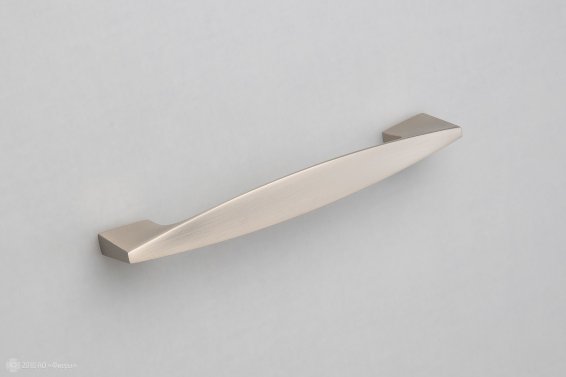 12846 мебельная ручка-скоба 160 мм никель сатиновый