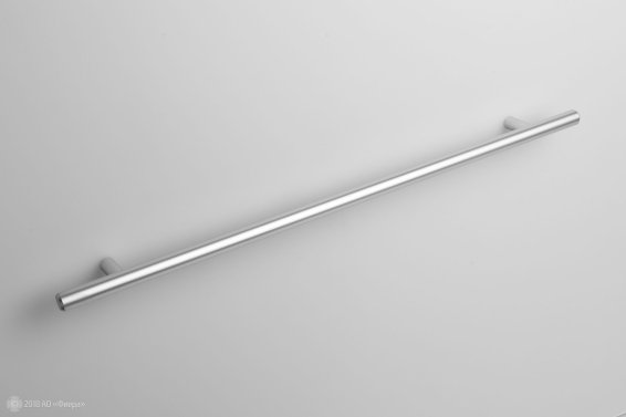 RR002 мебельная ручка-релинг 320 мм сатиновый хром