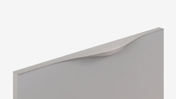 Era торцевая мебельная ручка для фасадов 600 мм нержавеющая сталь