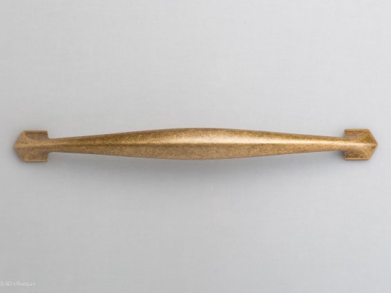 Novecento мебельная ручка-скоба 320 мм бронза