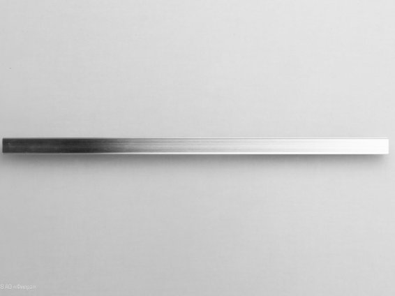 3612 мебельная ручка-профиль 320 мм анодированный алюминий глянцевый