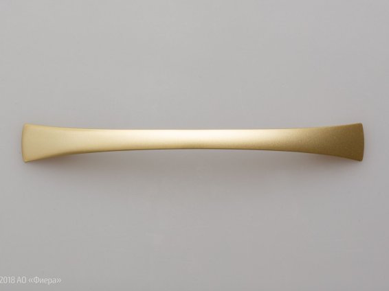 FS046 мебельная ручка-скоба 128 мм матовое золото