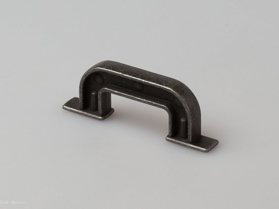 Loft мебельная ручка-скоба 64 мм железо матовое