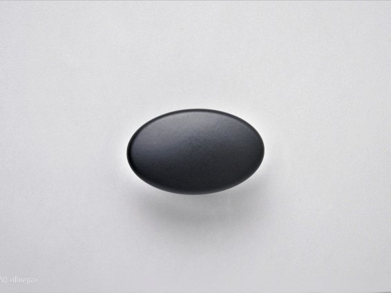 Frida мебельная ручка-кнопка черный матовый