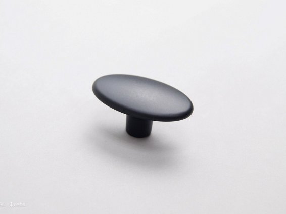 Frida мебельная ручка-кнопка черный матовый