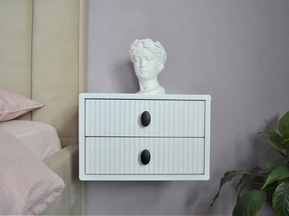 Frida мебельная ручка-кнопка черный матовый