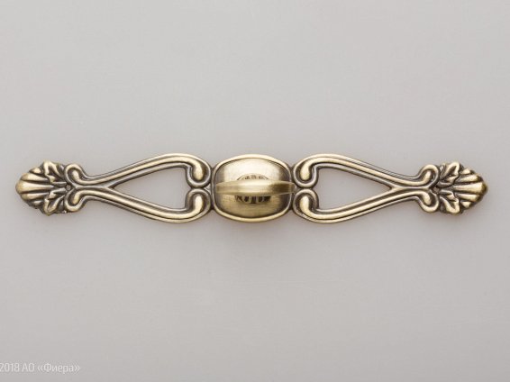 RC026 мебельная ручка-кнопка старинная латунь