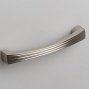 Erika мебельная ручка-скоба 96 мм атласный никель