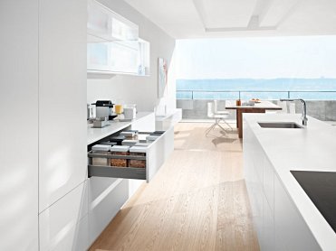 Ящик TANDEMBOX antaro (высота C 192, глубина 400 мм, до 30 кг), крепление INSERTA, серый орион