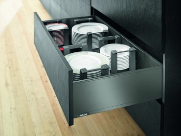 Ящик LEGRABOX pure (высота C 177, глубина 400 мм), серый орион